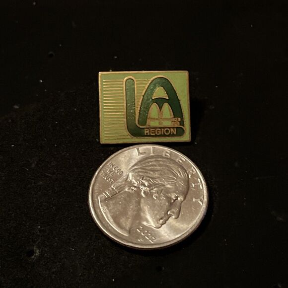 McDonald’s Los Angeles LA Region Employee Lapel Hat Pin - Picture 2 of 3